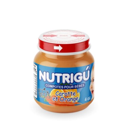 Nutrigu compote Carotte-orange-113g