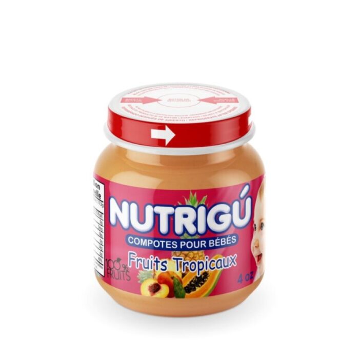 Nutrigu compote Fruits Tropicaux 113g