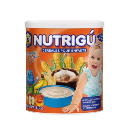 Nutrigu Jar 3 Céréals et Fruits 210g