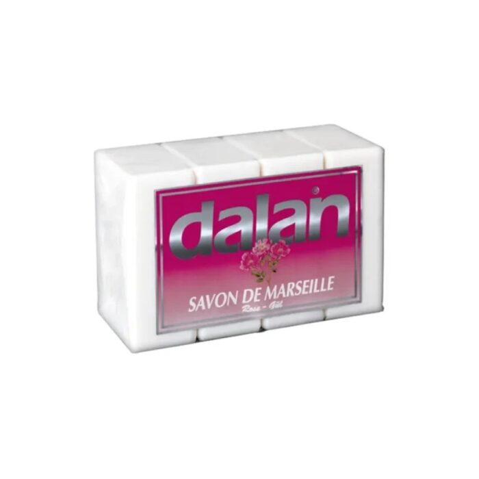 SAVON DALAN MARSEILLES ROSE- 180GR (PACK OF 4)